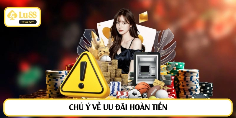 Chú ý về ưu đãi hoàn tiền